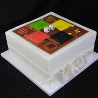 Ludi Board Cake