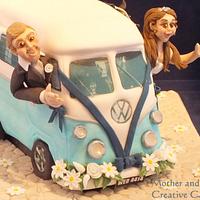 VW van Wedding Cake