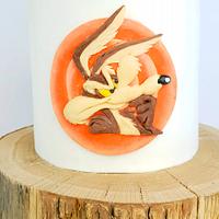 Roadrunner & Coyote Birthday Cake