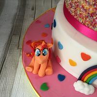 My Little Pony/equestria cake!
