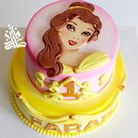 Princess Belle cake