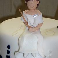 My first ever wedding cake!