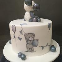  Handpainted Bear Cake