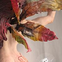 "The one who makes fall the leaves " First Prize / 3D Cake contest at  BCN&CAKE Fair