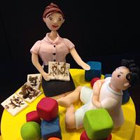 Birthday cake for a child psyhcologist