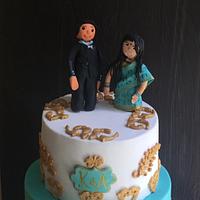 Engagement Cake