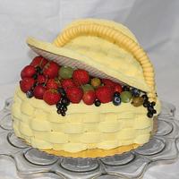 Basket full of fruit