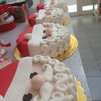 Santa cake