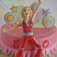 The Dancing Queen Cake - 50th birthday