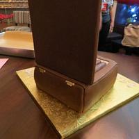 Cigar Box Cake for cigar shop owner