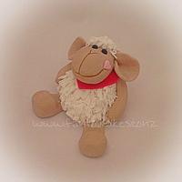 Lucas's favourite toy sheep