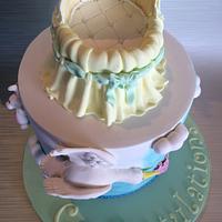 Baby shower cake