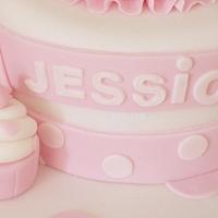 Minnie Mouse cupcake cake