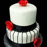 50's Wedding Cake
