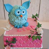 Furby Birthday Cake