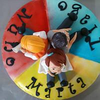 The triplets cake