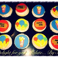 Circus Theme Cake & Cupcakes 