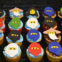 Ninjago cupcakes 