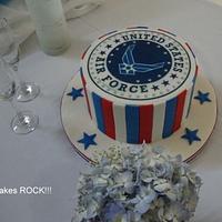 Air Force Grooms' Cake