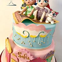 Shimmer and Shine cake