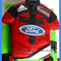 Crusaders' Rugby Jersey Cake
