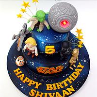 Starwars Theme Cake