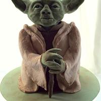 Yoda cake he is ...