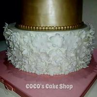 Elegant Engagment Cake