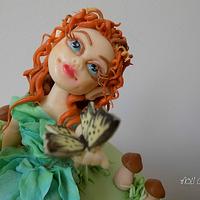 Fairy with poppies