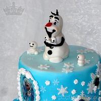 Olaf and little snowmen