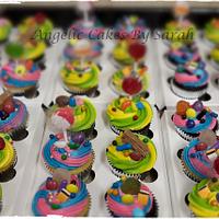 Candy Crazy Cupcakes