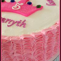 Ruffle Princess Cake
