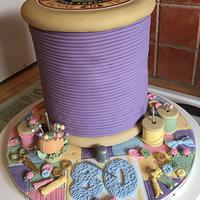 80th birthday cake ideas for mum