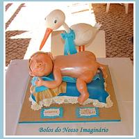 BAPTISM CAKE