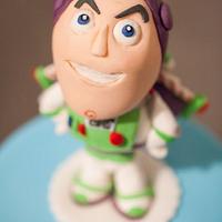 Buzz Lightyear Bobble-head Style Cake