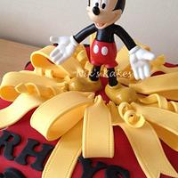 Mickey Mouse Parcel Cake
