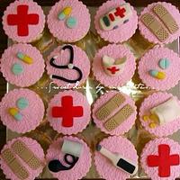 Nurse cupcakes