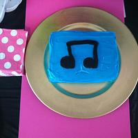 Music birthday cake 