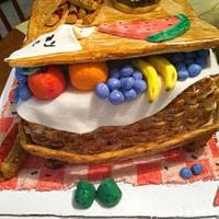 Picnic Basket Cake