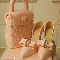 Shoes and Handbag Cake ♥