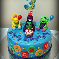 Barney & Friends Cake