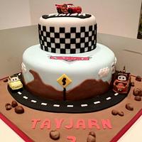 Disney Cars Birthday Cake 