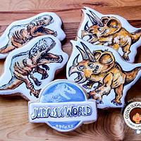 Jurassic World Sugar Cookies