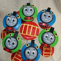 Thomas and Percy Cupcakes