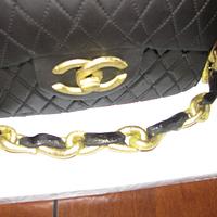 Coco Chanel purse cake!