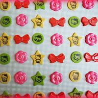 Hello Kitty mini cupcake toppers