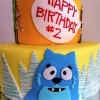 Yo Gabba Gabba! Birthday Cake
