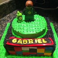Lego Green Lantern Cake