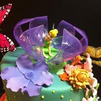 Tinkerbell Fantasy Garden Cake