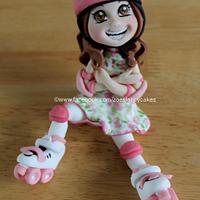Rollerskate girl no 2 Rollerskate girl no 2